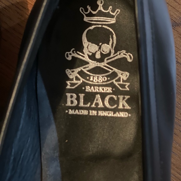 BARKER BLACK CROWN LOAFER - Rattlesden size us 12 - Picture 12 of 12